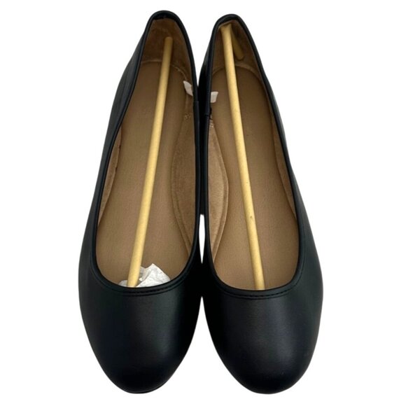 Universal Thread Everly Womens Memory Foam Black Flats Size 10 - Picture 7 of 16